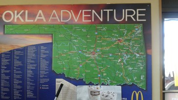 Map found at a McDonalds near McAlester 
