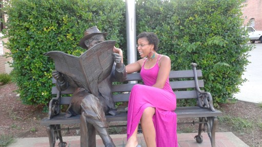 Me and Will chatting it up about the news