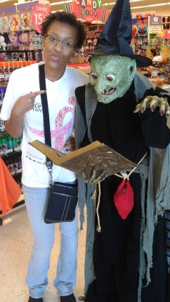 She was trying to show me something