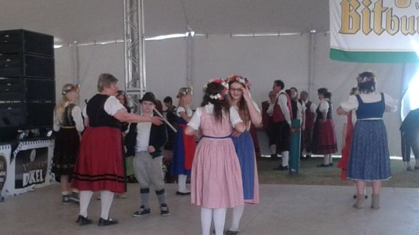 Performers at the 2014 Oktoberfest