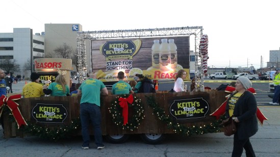 Keith's Ice Cold Lemonade/Beverages was in the parade!
