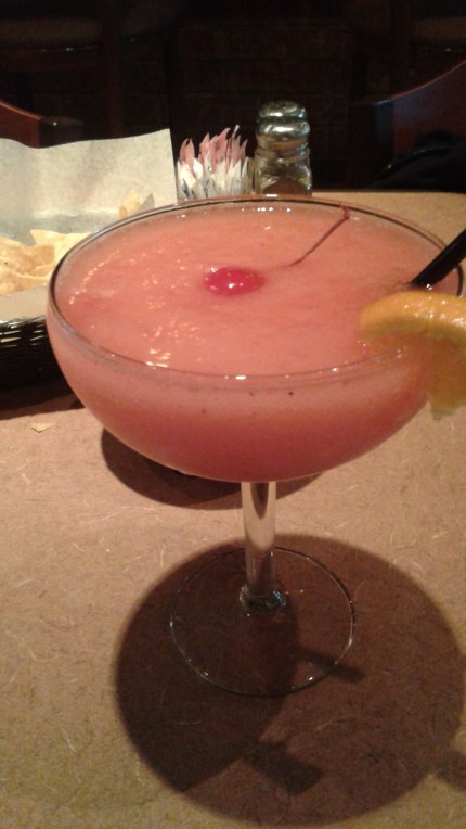 Frozen margarita at Senior Tequilas on Brookside. Delicious! If yo u haven't been there, please do!