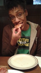 Eating at Hideaway Pizza on 71st, Tulsa