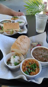 Delicious lunch at Lassalle's Deli in downtown Tulsa